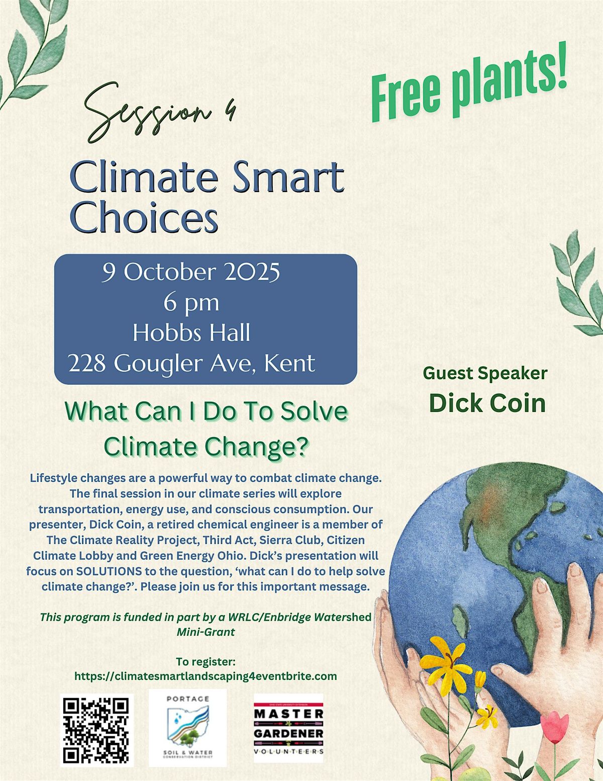 Climate Smart Choices Session #4