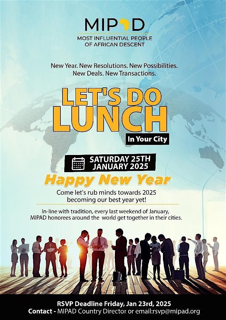 Join us for MIPAD's  Annual Let's do Lunch!