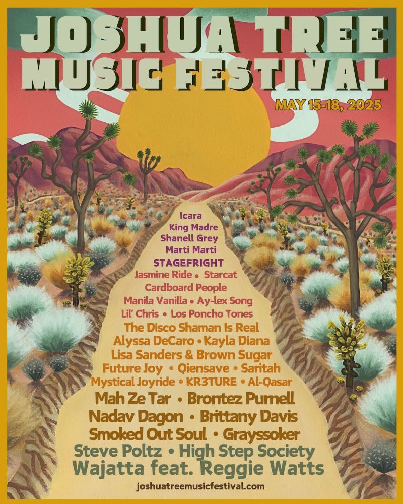 Joshua Tree Music Festival - 4 Day Pass at Joshua Tree Lake Campground