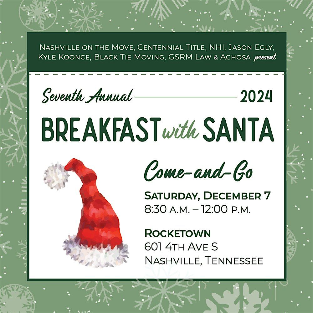 7th Annual Breakfast with Santa by Nashville on the Move