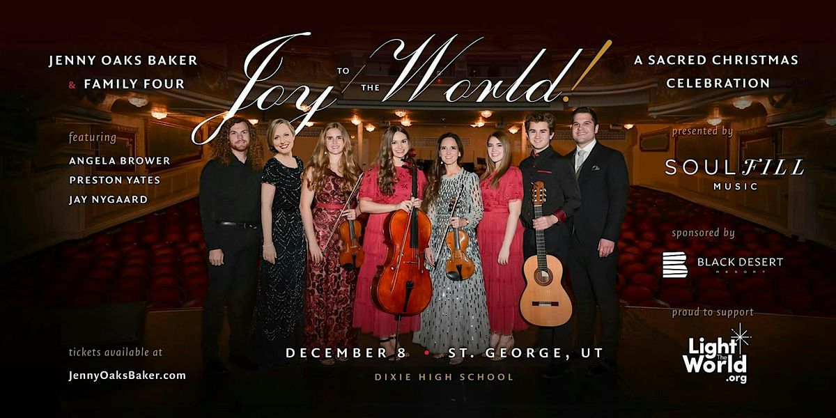 Jenny Oaks Baker in Joy to the World! A Sacred Celebration (St. George, UT)