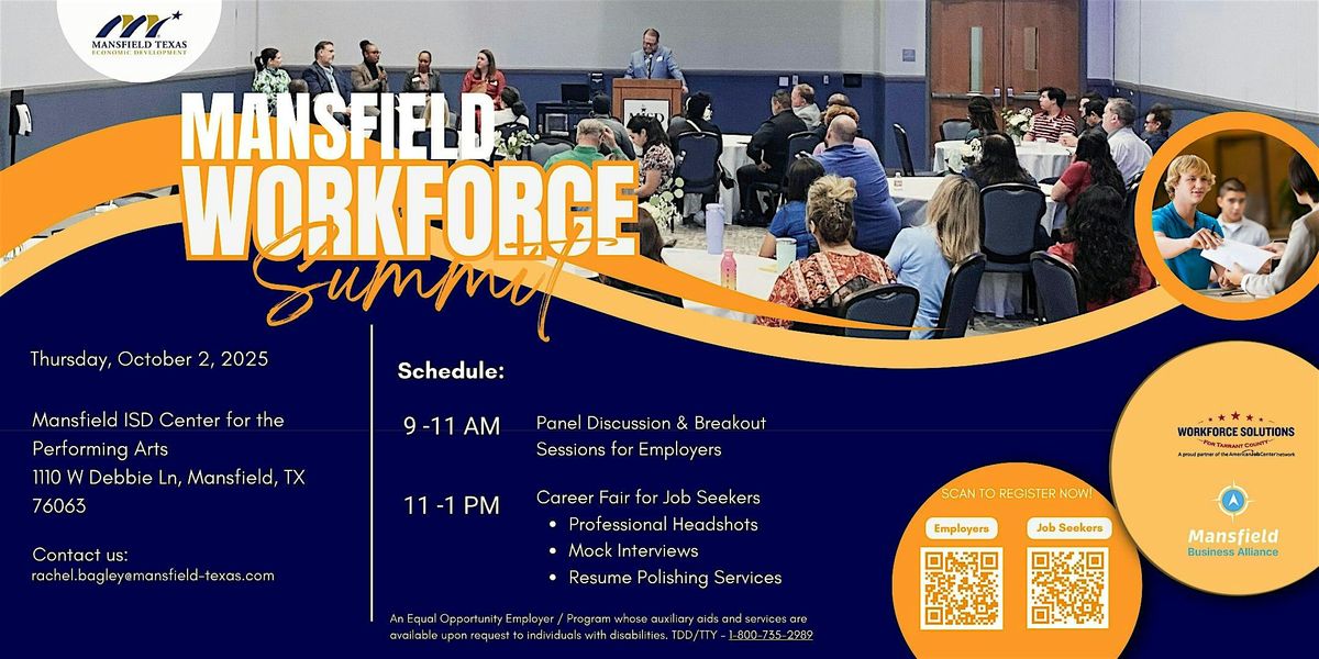 Mansfield Workforce Summit 2025