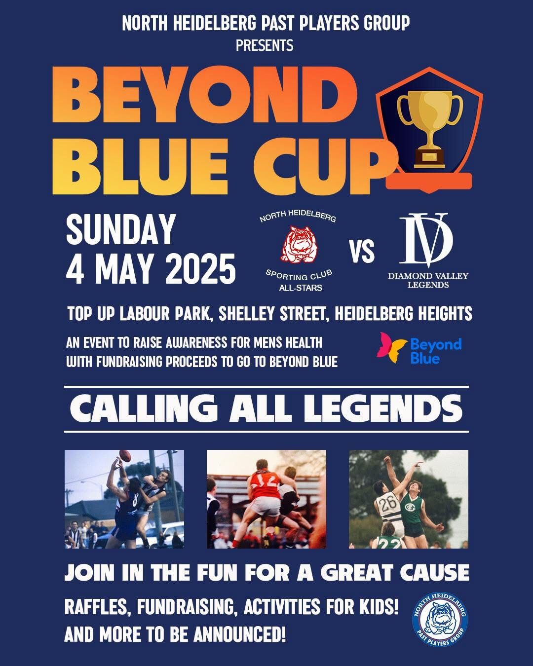 Beyond Blue Cup - NHFC All Stars VS Diamond Valley Legends