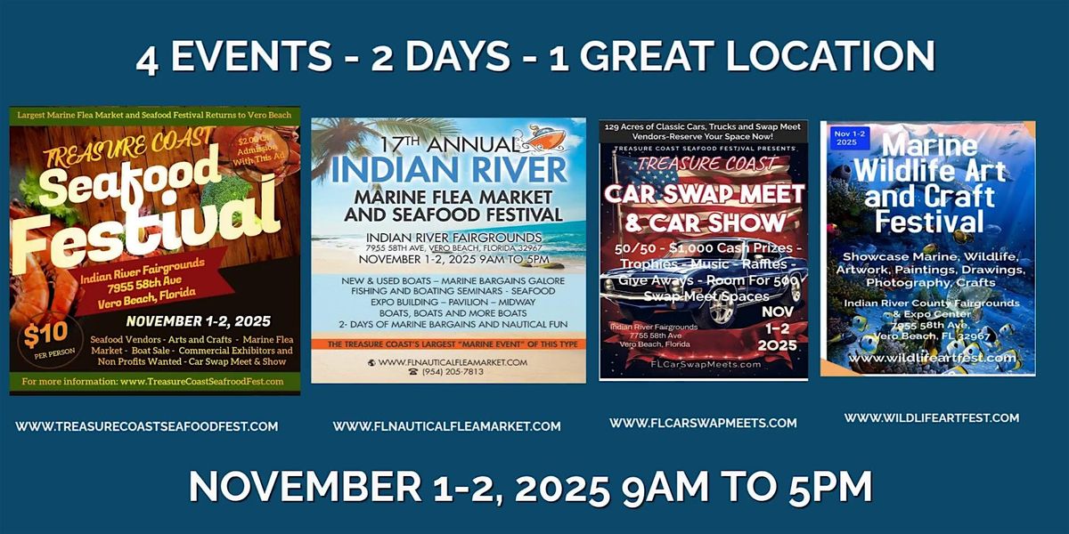 Four Major Events Converge for One Unforgettable Weekend in Vero Beach