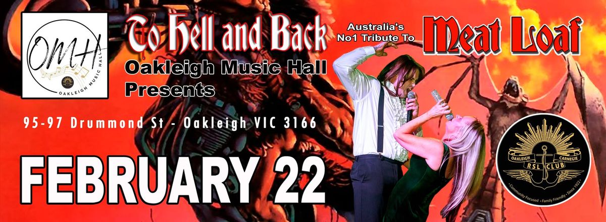 Meatloaf - To Hell And Back @ Oakleigh Music Hall