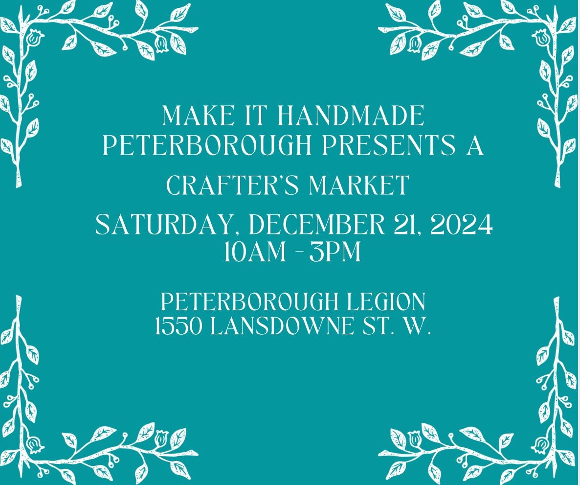 Make It Handmade Peterborough Crafters Event 