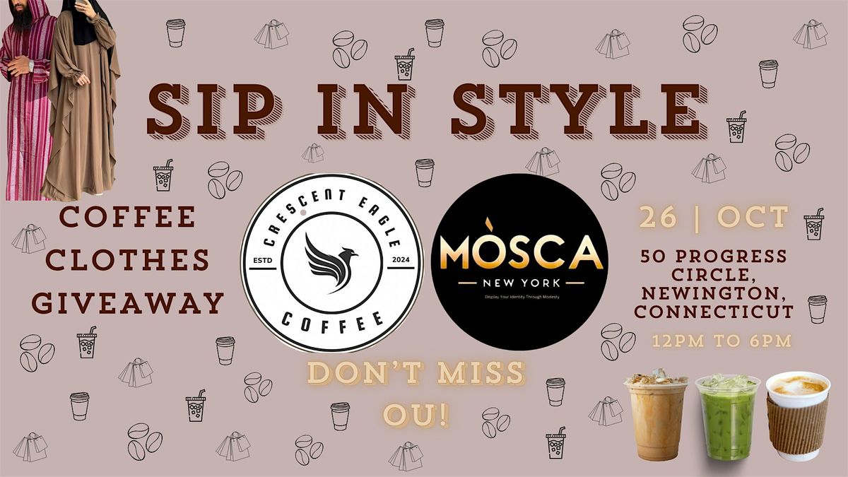 Crescent Eagle Coffee X Mosca New York Pop-Up