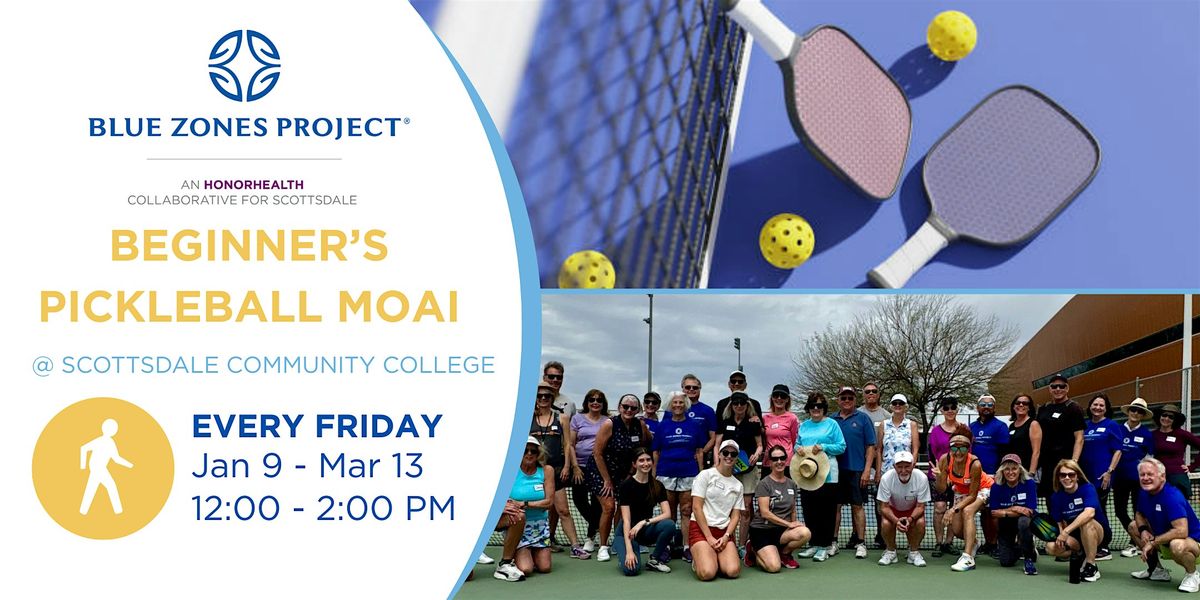 Beginner's Pickleball Moai- BZP Scottsdale