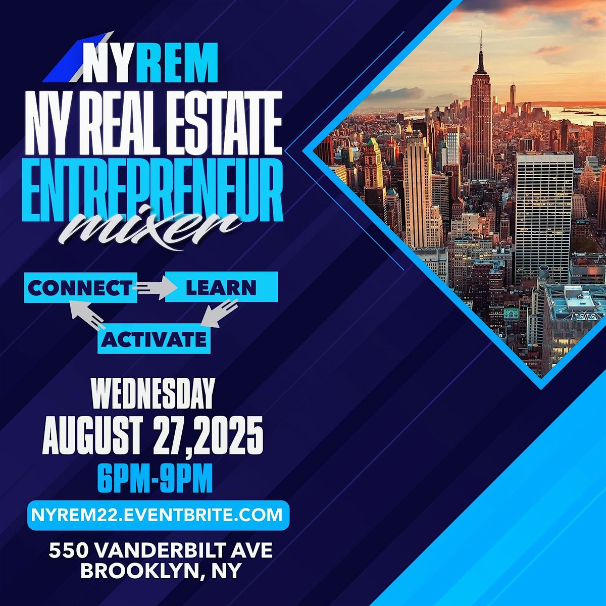 New York Real Estate Mixer  - August  edition