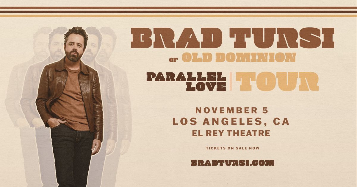 Brad Tursi of Old Dominion: El Rey Theatre