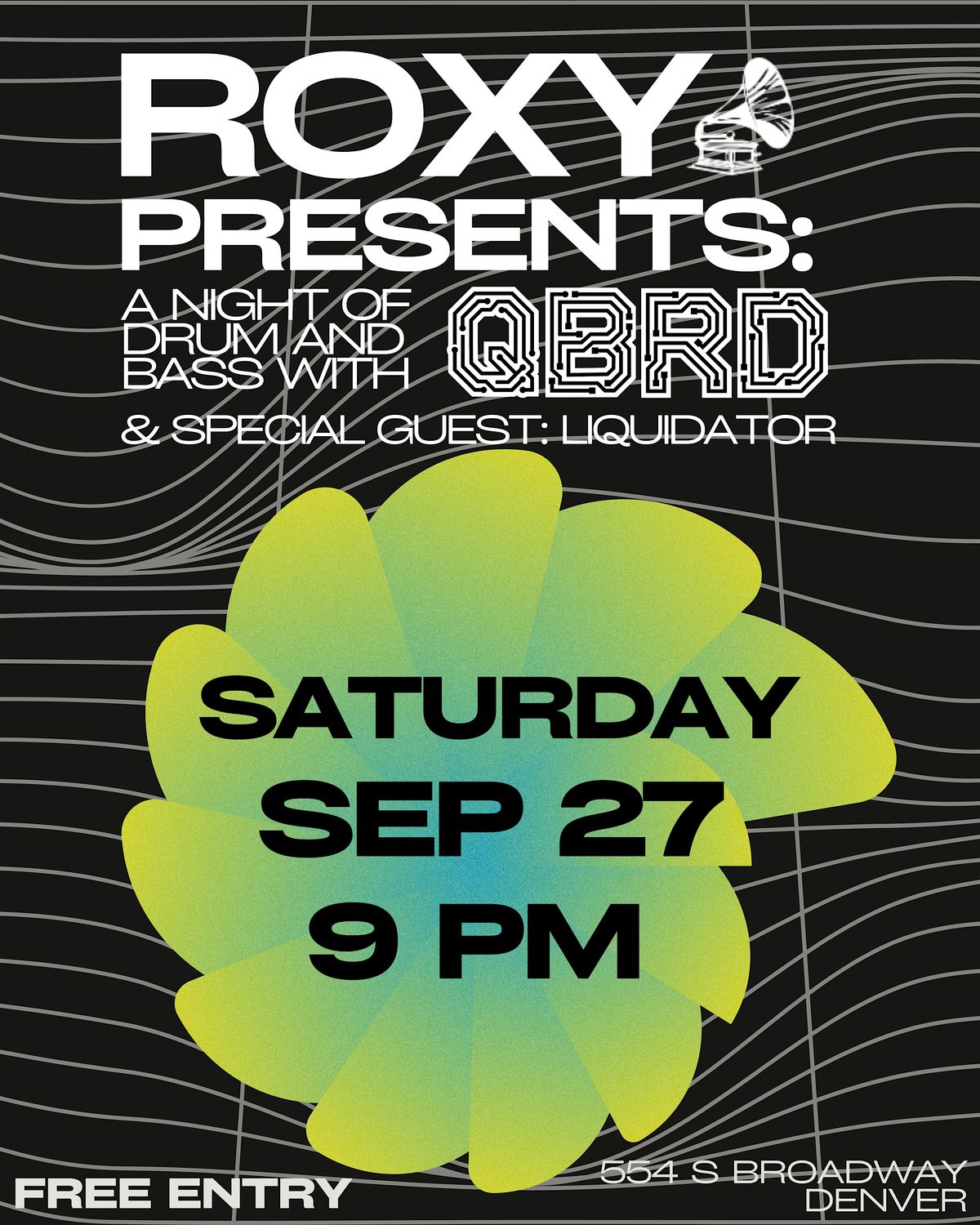 Roxy Presents: A Night of Drum and Bass with QBRD and Liquidator
