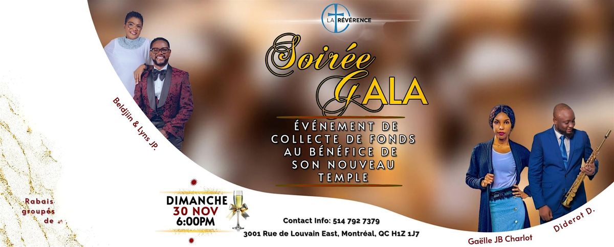 Souper b\u00e9n\u00e9fice 2025 \u2013 Gala \u00c9glise La R\u00e9v\u00e9rence