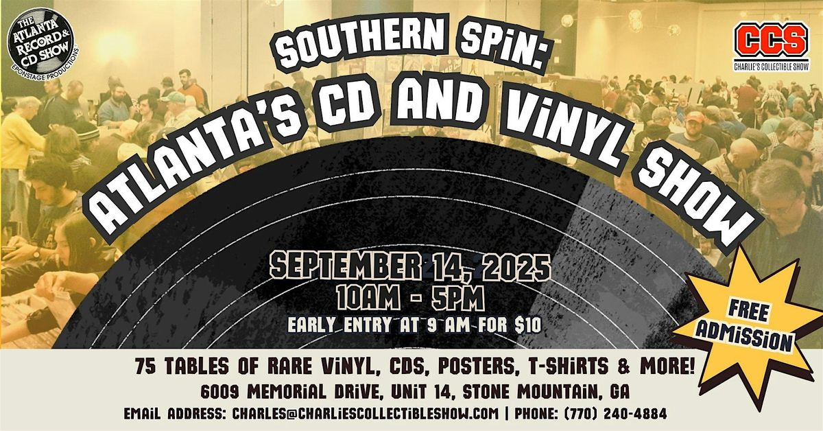 Southern Spin: Atlanta\u2019s Vinyl and CD Show