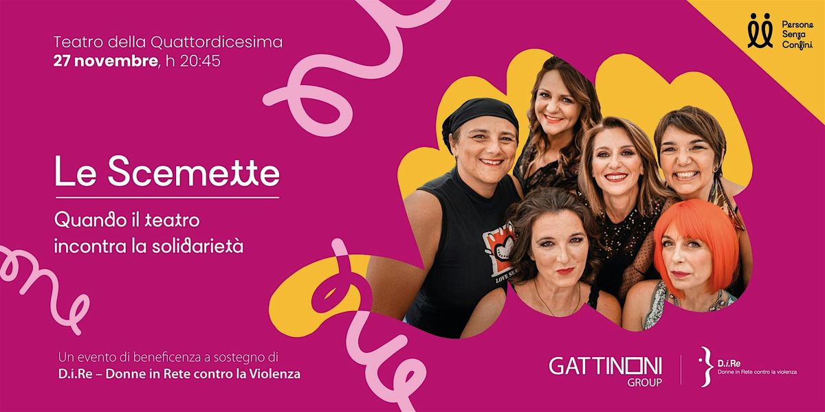 Le Scemette: il teatro incontra la solidariet\u00e0