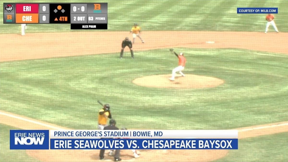Parking Erie SeaWolves at Chesapeake Baysox