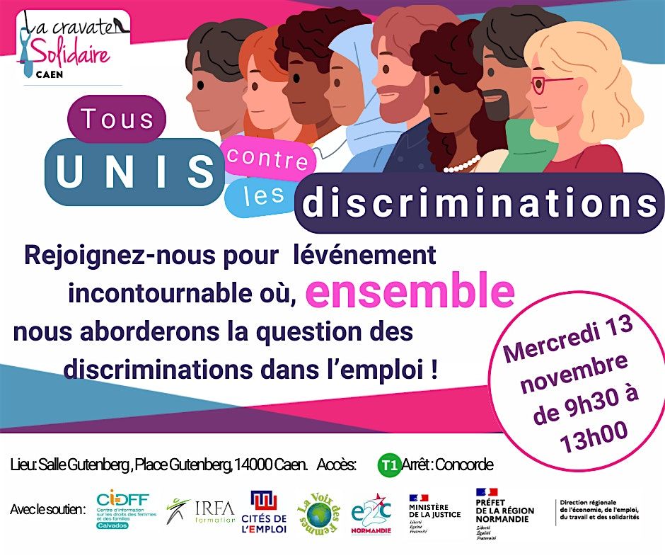 Tous unis contre les discriminations \u00e0 l'emploi !