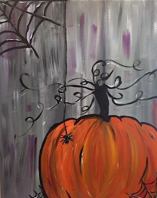 The Great Spooky Pumpkin Paint N Sip