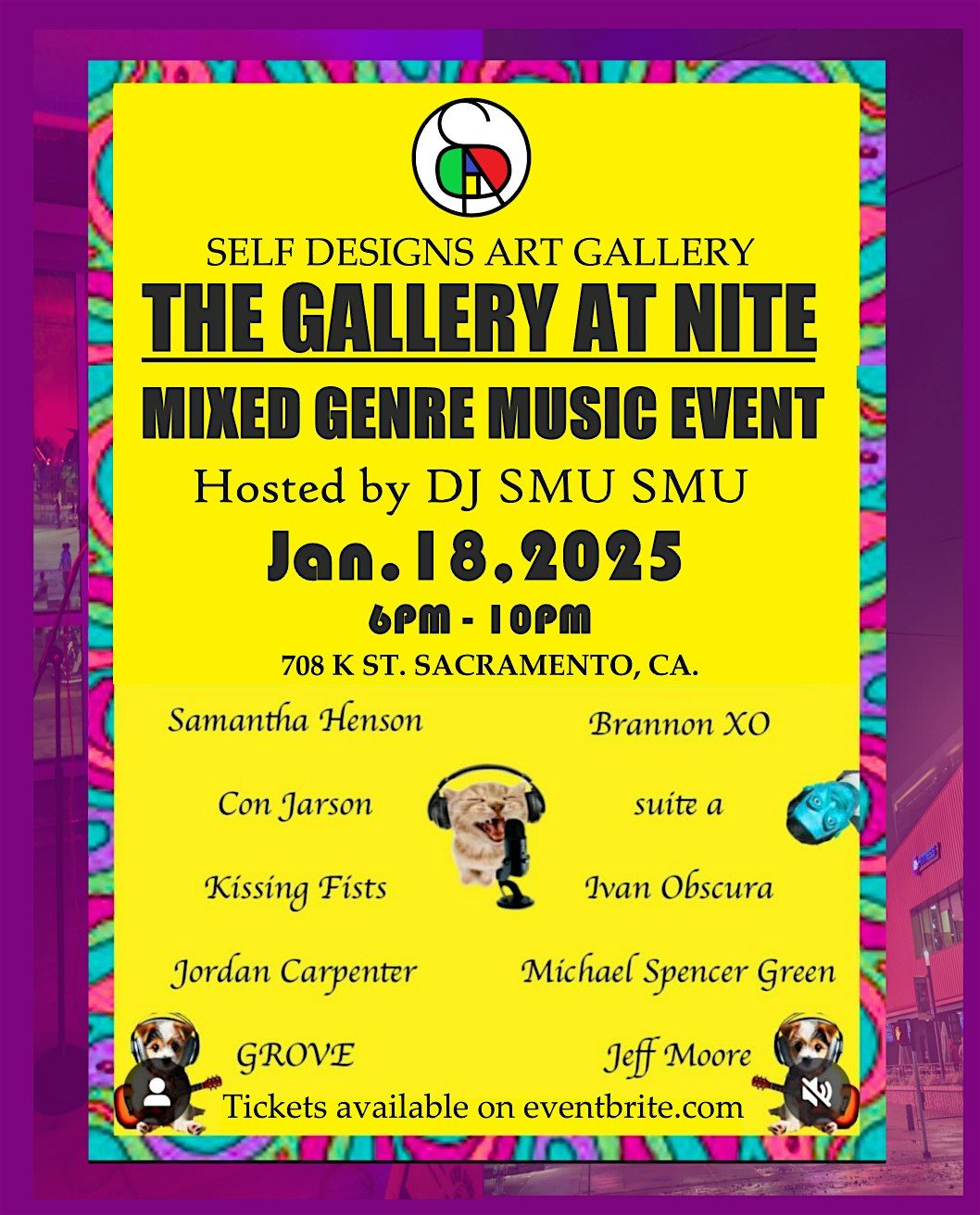 THE GALLERY AT NITE MIXED GENRE MUSIC EVENT\/HOSTED BY DJ SMU SMU