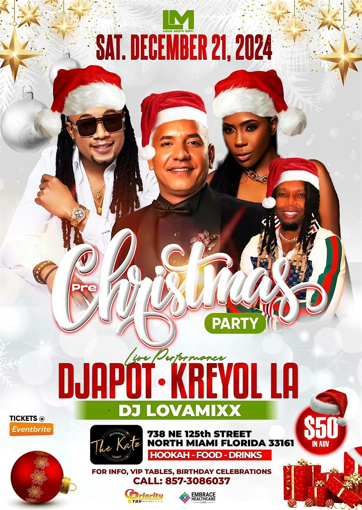 PRE CHRISTMAS DJAPOT & KREYOL LA