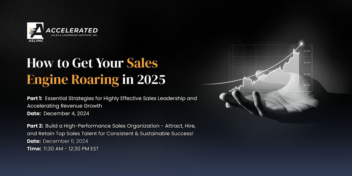 How to Get Your Sales Engine Roaring in 2025