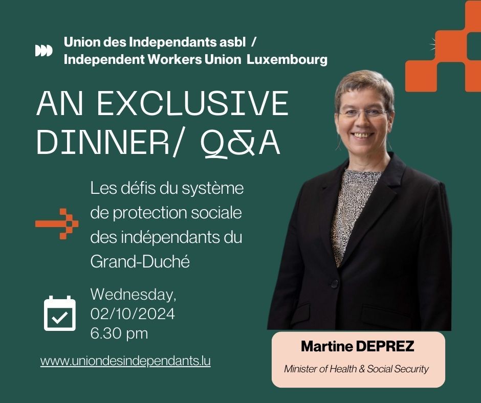 An Exclusive Dinner with the Minister of Health & Social Security, Martine Deprez