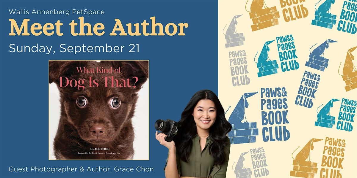 Paws & Pages Book Club: Meet the Author featuring Grace Chon