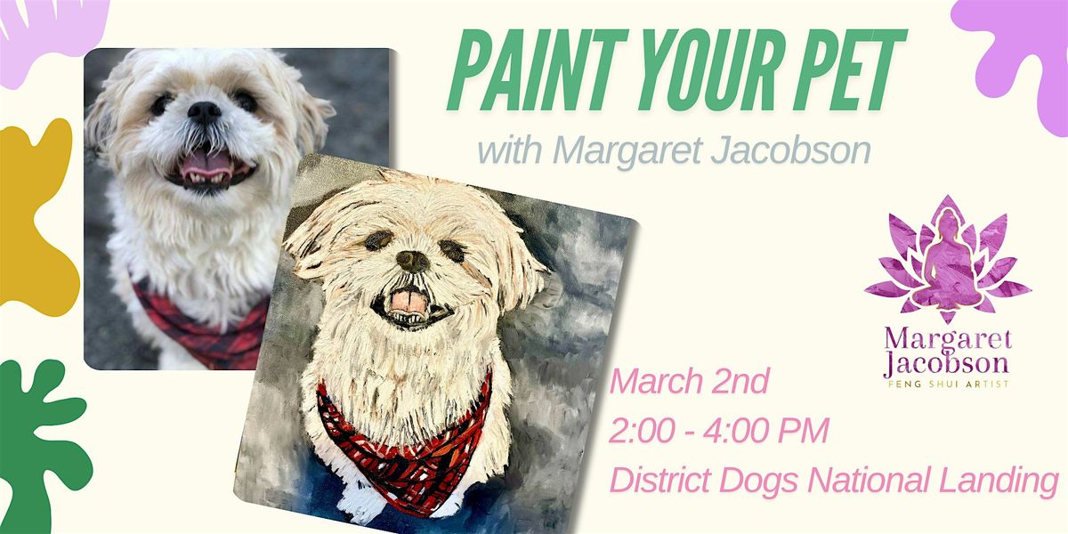 Paint Your Pet Workshop at District Dogs National Landing!