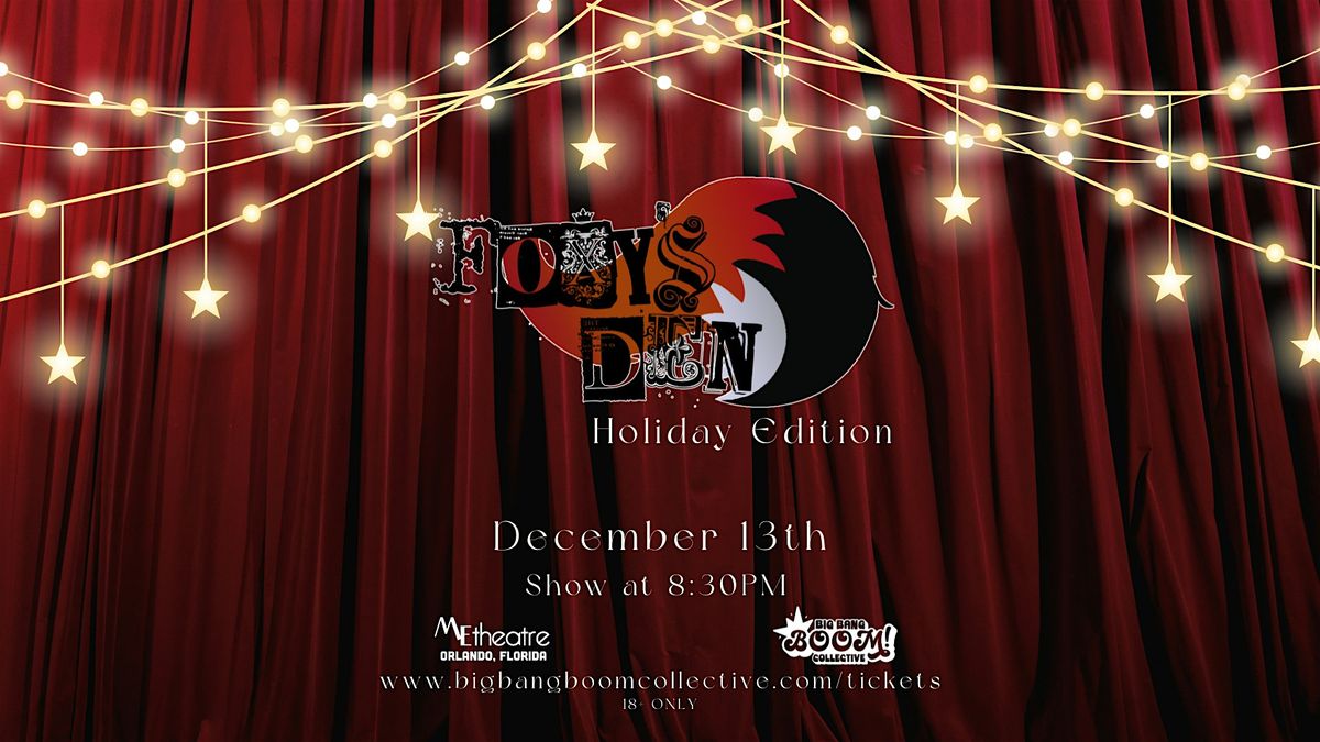 Foxy\u2019s Den: Xmas Party