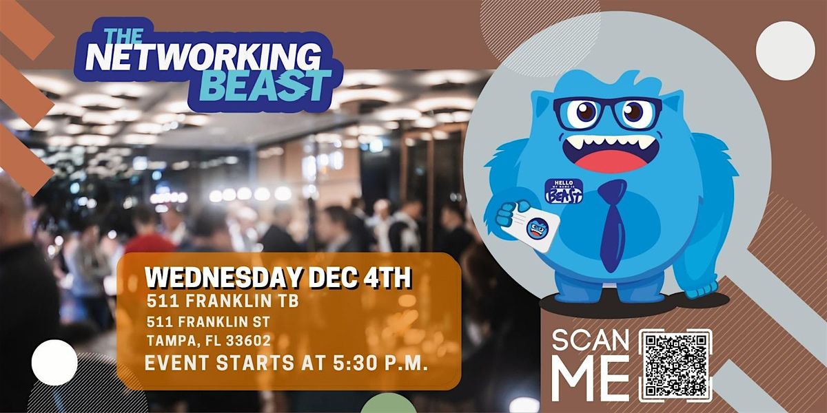 Networking Event & Business Card Exchange by The Networking Beast (TAMPA)