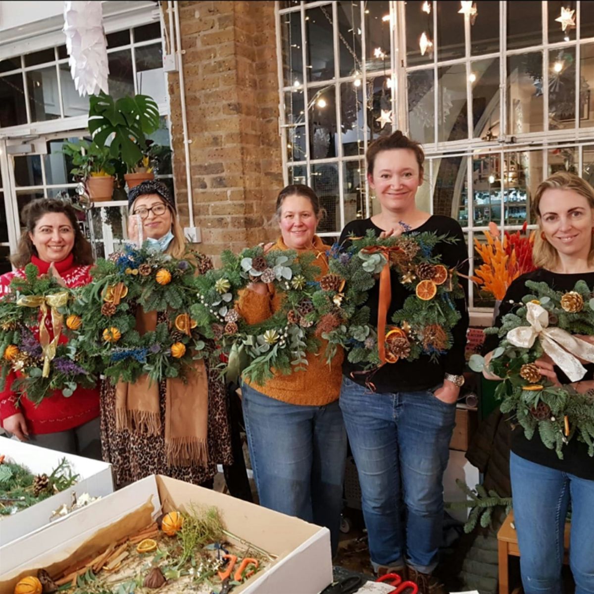 Luxury Wreath Making Evening