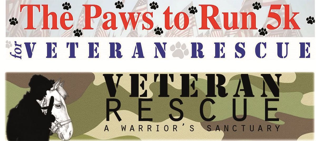 Paws 2 Run 5k for Veteran Rescue