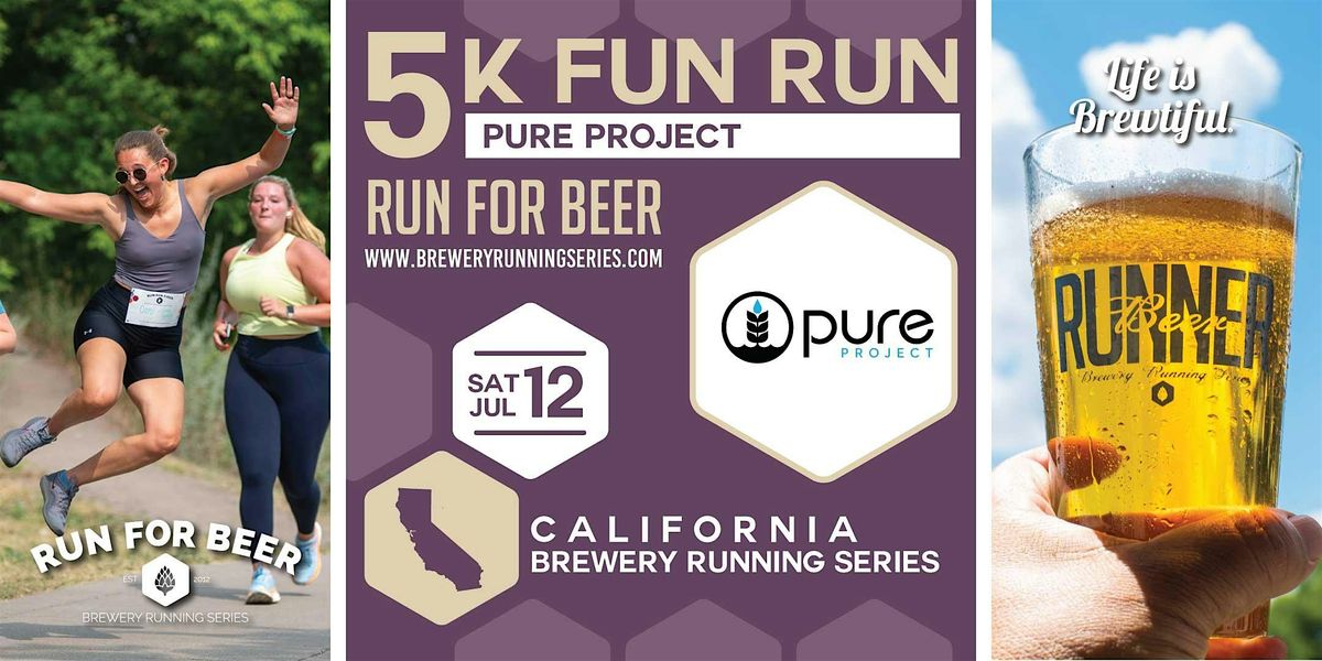 5k Beer Run x Pure Project | 2025 CA Brewery Running Series