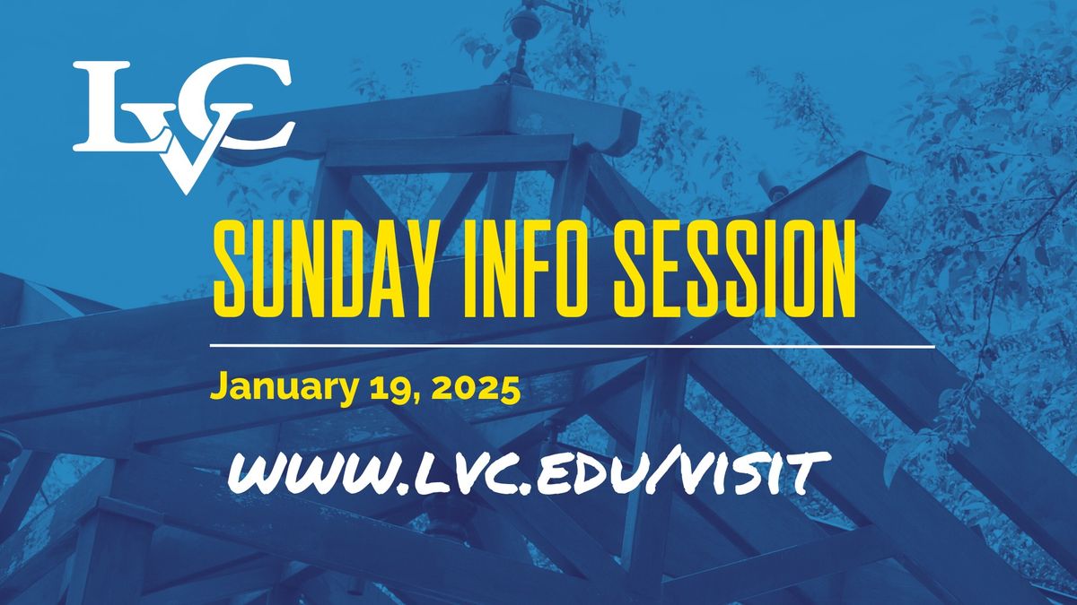 Sunday Info Session