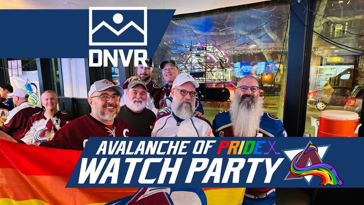 Avs of Pride Watch Party vs. St. Louis Blues