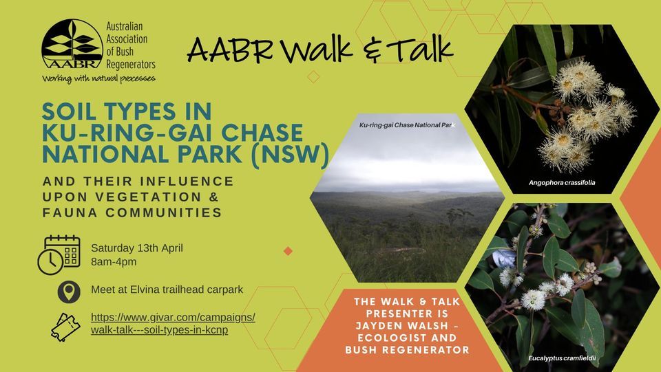 Ku-ring-gai Chase National Park - soil types and their influence upon vegetation & fauna communities