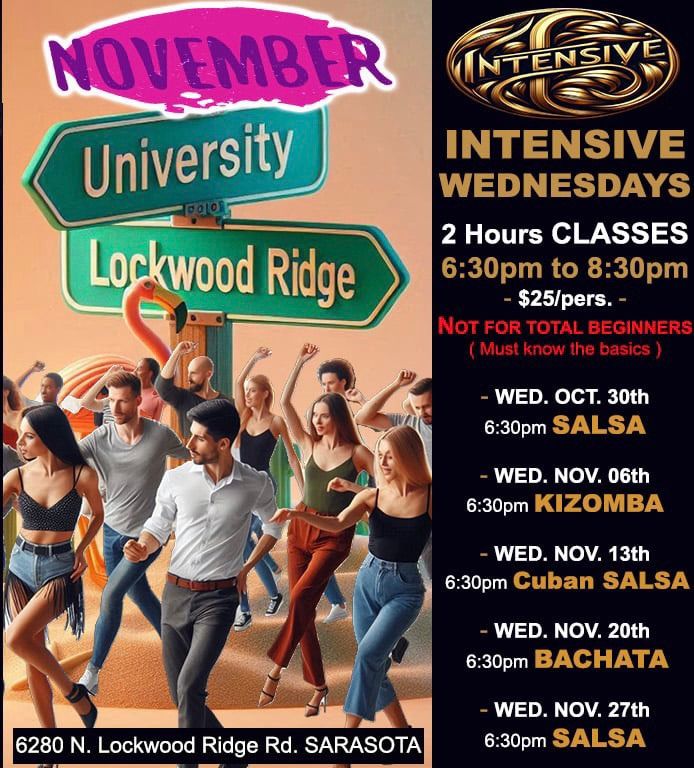 \u270d\ufe0f\ud83c\uddf5\ud83c\uddf7 SALSA MAMBO On1 INTENSIVE CLASS (2h) for level 2 and up ! 