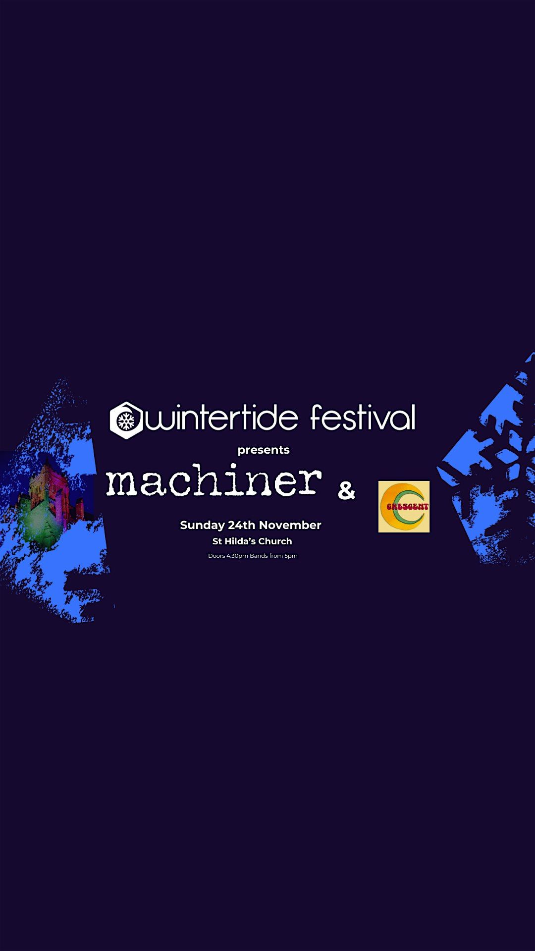 Wintertide Festival Presents Machiner and Crescent at St. Hilda's Church