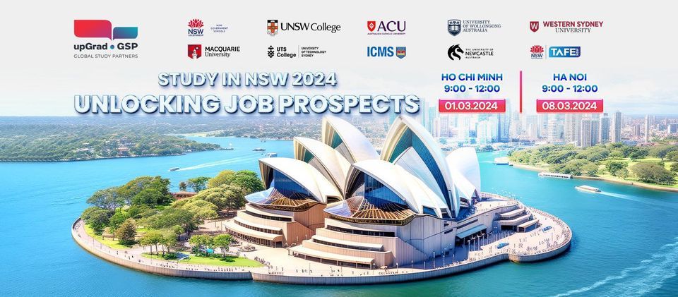 STUDY IN NSW 2024: UNLOCKING JOB PROSPECTS IN HCMC