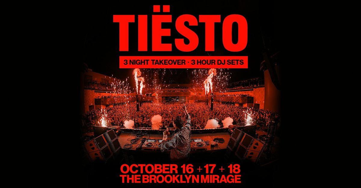 TI\u00cbSTO 3 NIGHT TAKEOVER