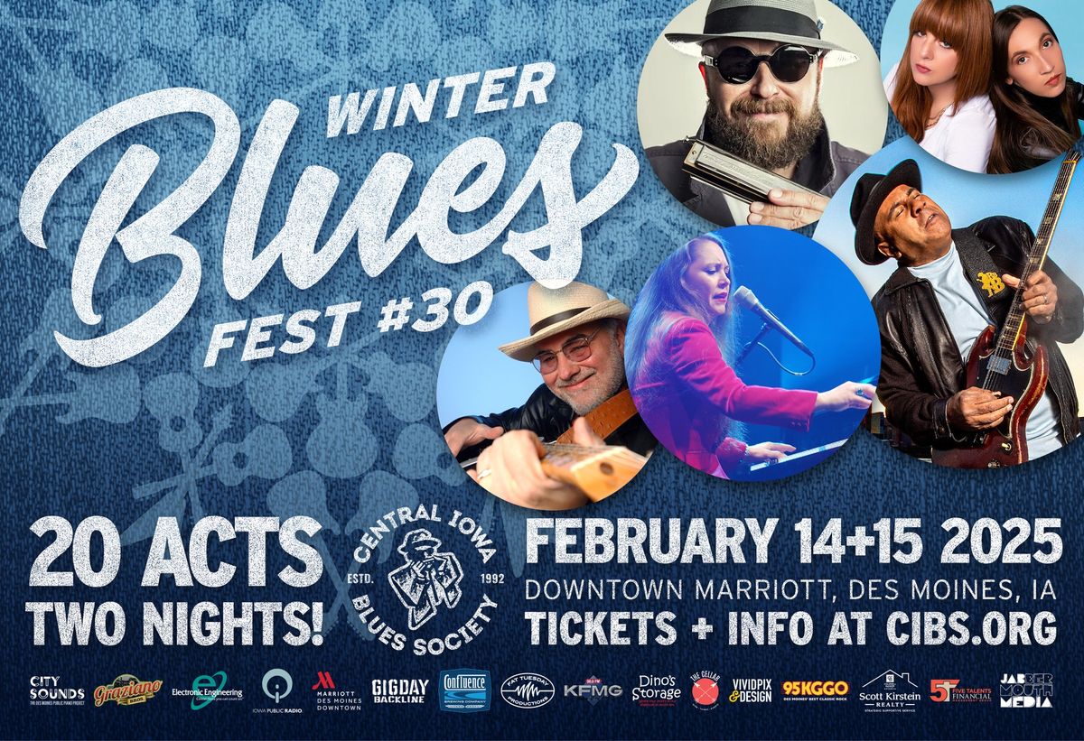 30th Winter Blues Fest - Feb 14 & 15 2025