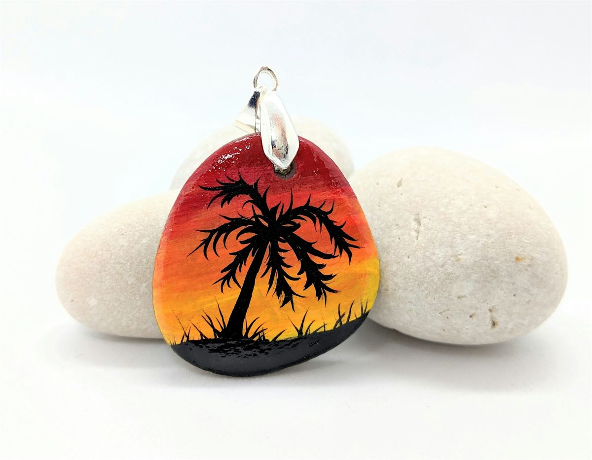 Wyandotte Winery - Paint Your Own Rock Pendant