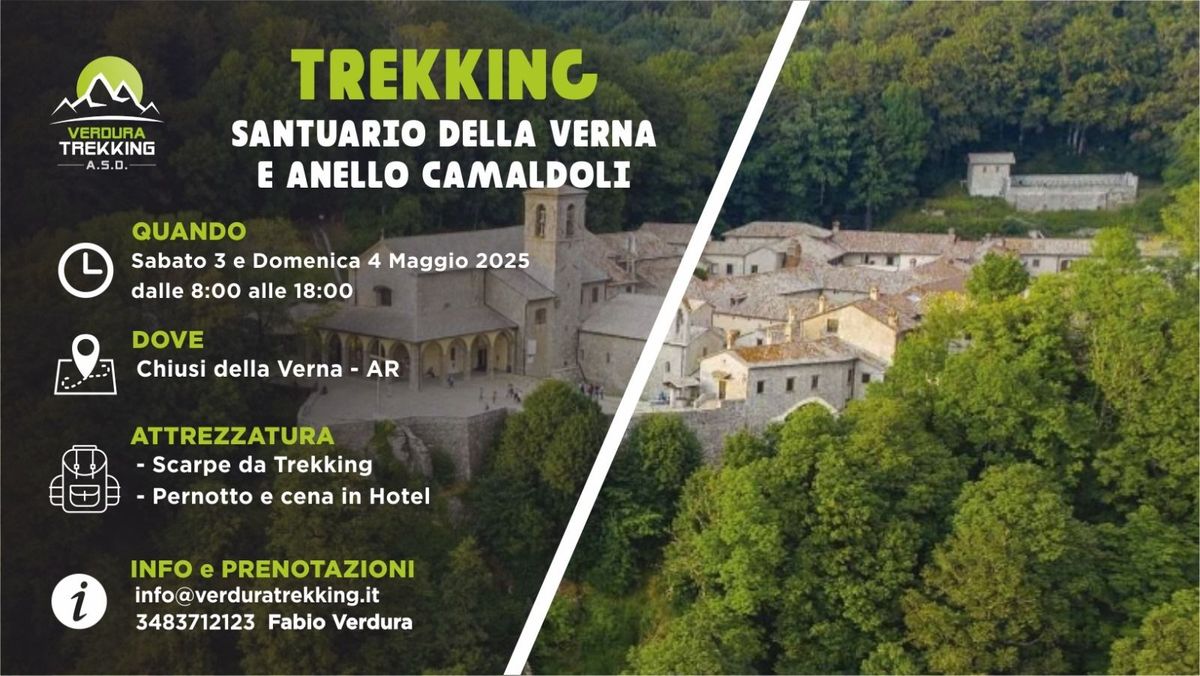 Trekk al santuario de la Verna e Santuario di Camaldoli 