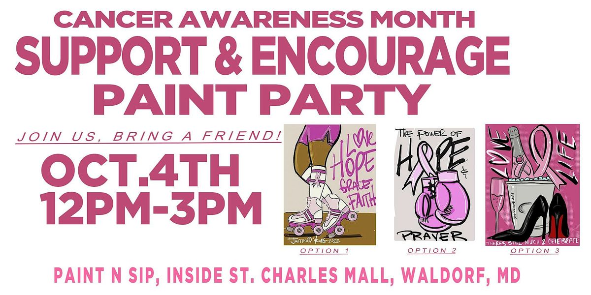 Support & Encourage Paint Party