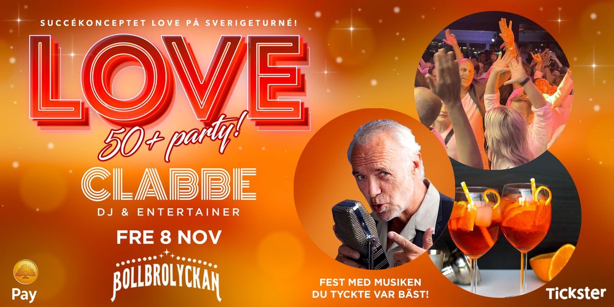 Love 50+ party Helsingborg