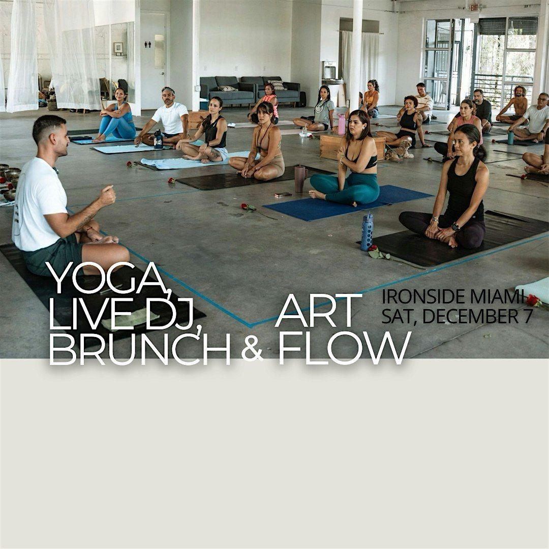 YOGA,BRUNCH,LIVE DJ & ART FLOW