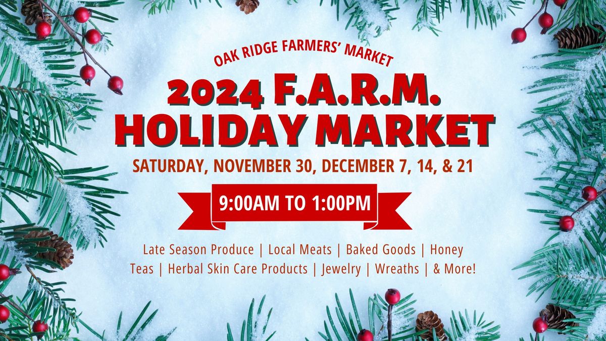 2024 FARM Holiday Market