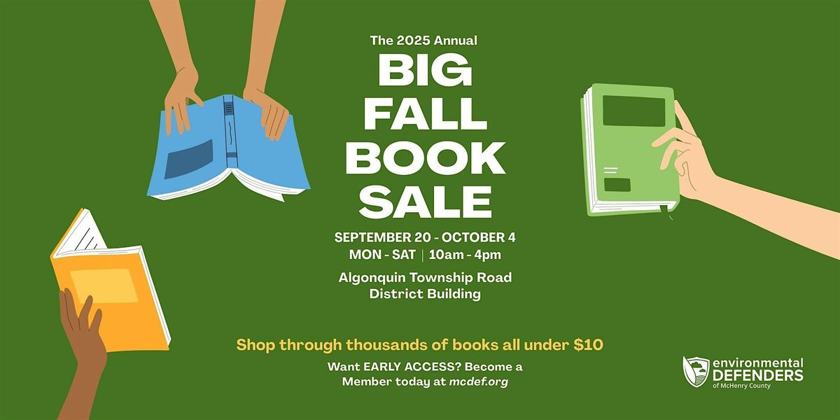 Big Fall Book Sale