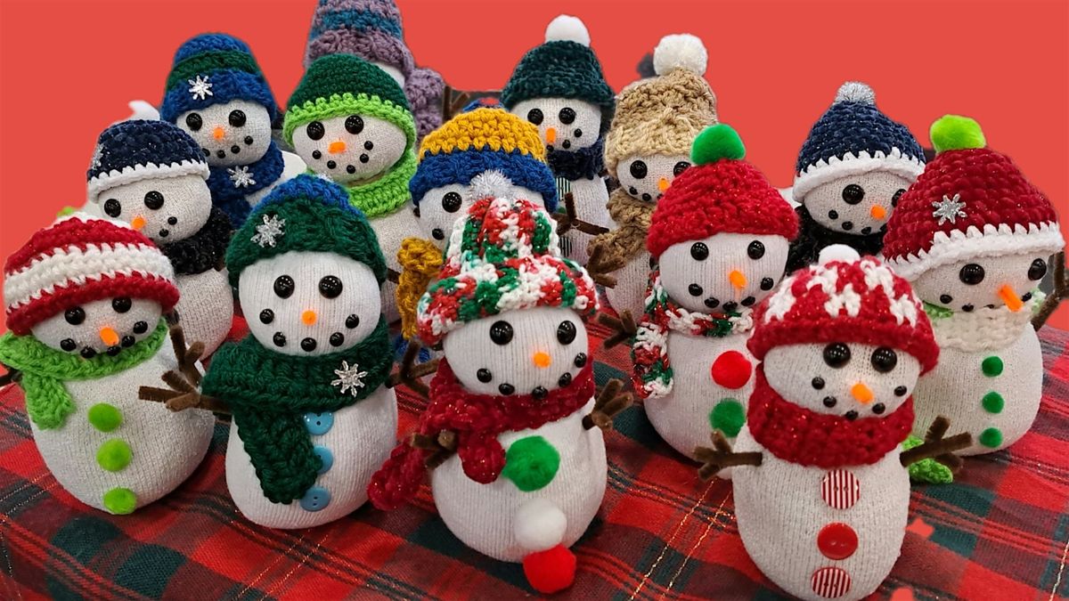 DIY Holiday Sock Snowman