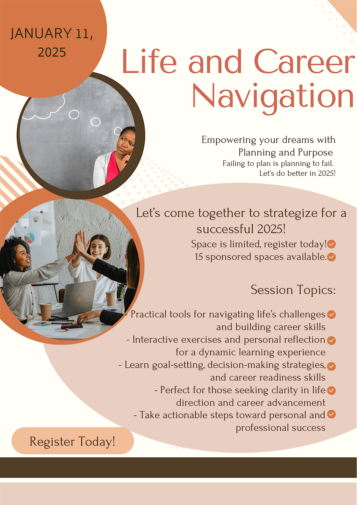 New Year New You Series: Life and Career Navigation Workshop