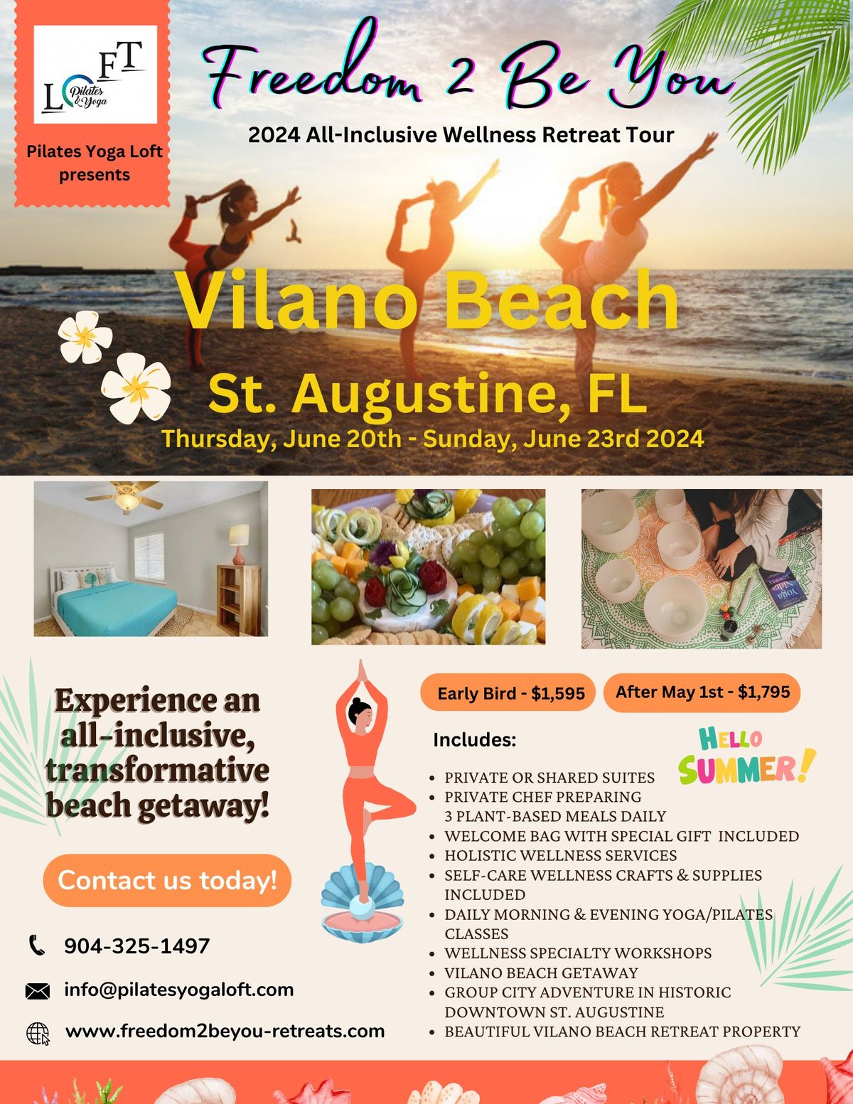 Saint Augustine, FL - Summer Solstice Retreat